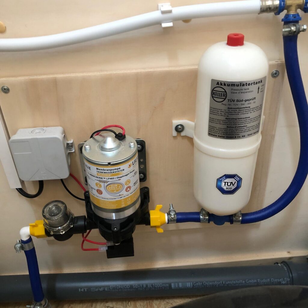 Trinkwassersystem für den Bauwagen
