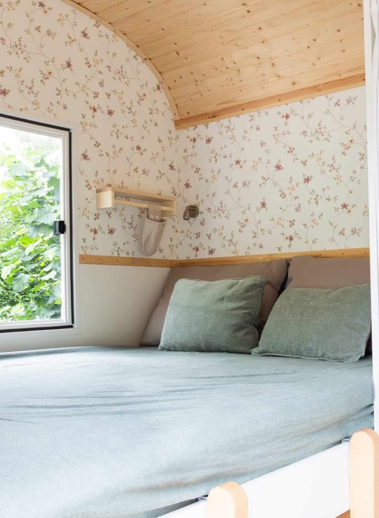 Selbstausbau im Bauwagen: Inneneinrichtung Schlafbereich